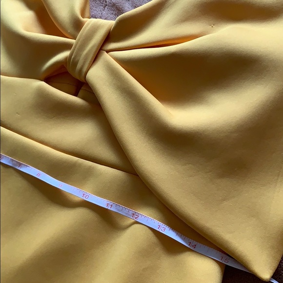 ASOS exaggerated bow scuba dress - Picture 11 of 12